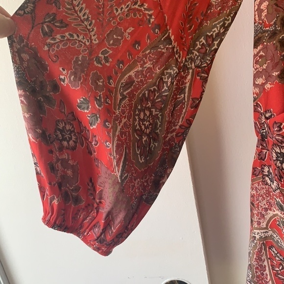 Free People Rain or Shine Boho Mini Dress S - Picture 5 of 13